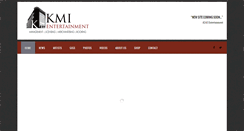 Desktop Screenshot of kmientertainment.com